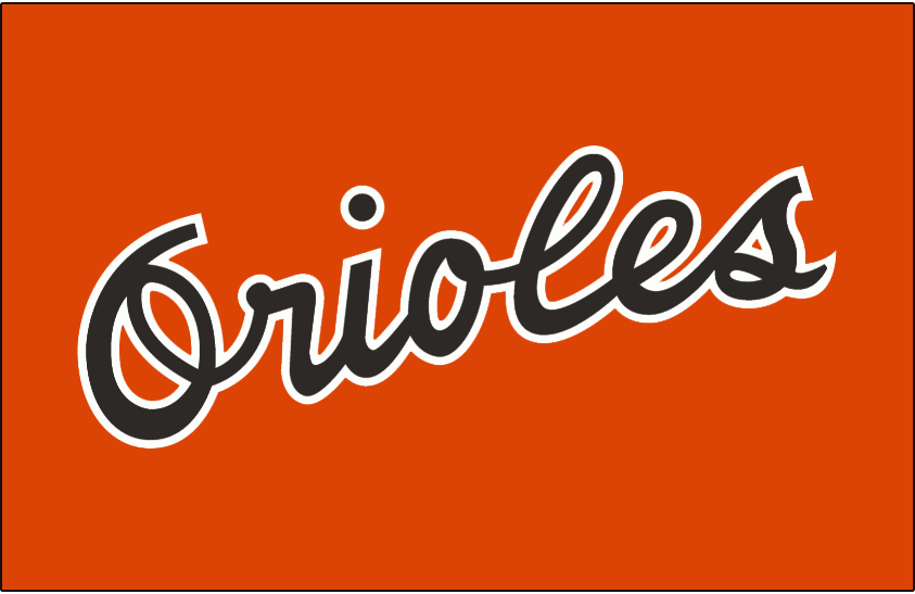 Baltimore Orioles 1971-1972 Jersey Logo iron on transfers for clothing